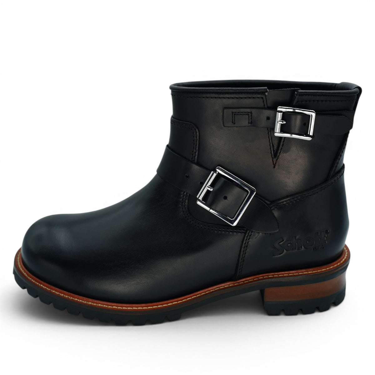 Short Engineer Boots /  Black （エンジニアショートブーツ）S28002