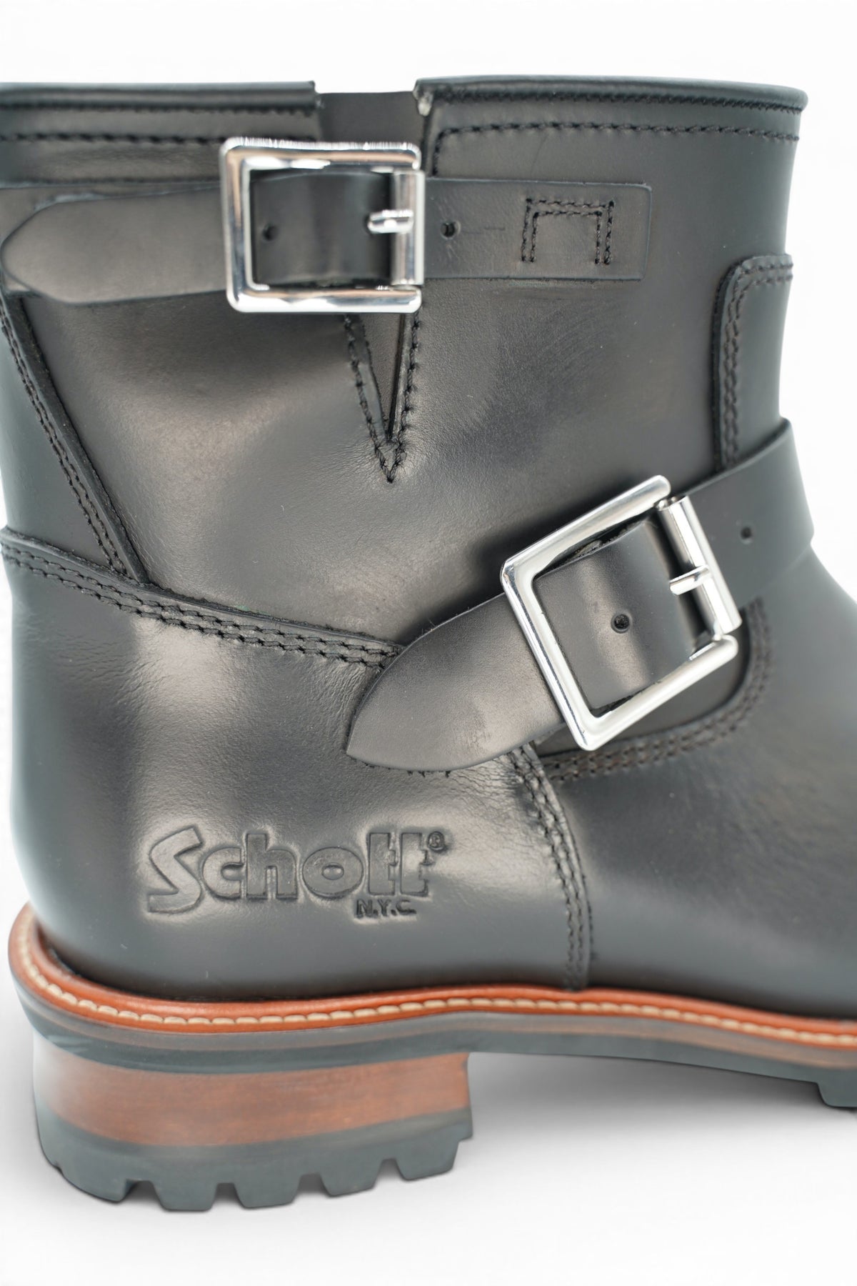 Short Engineer Boots /  Black （エンジニアショートブーツ）S28002