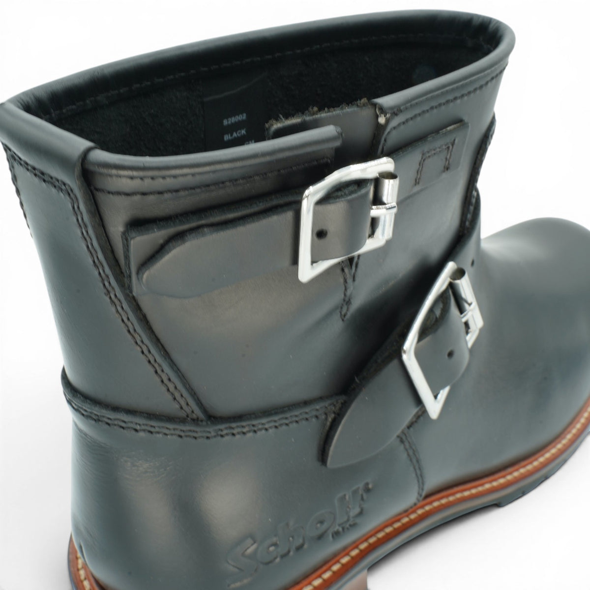 Short Engineer Boots /  Black （エンジニアショートブーツ）S28002