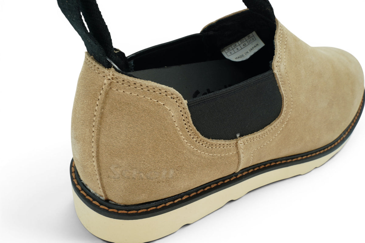 Twin Side Gore Low / Beige (Suede)（ツインゴア ロゥ）S23003