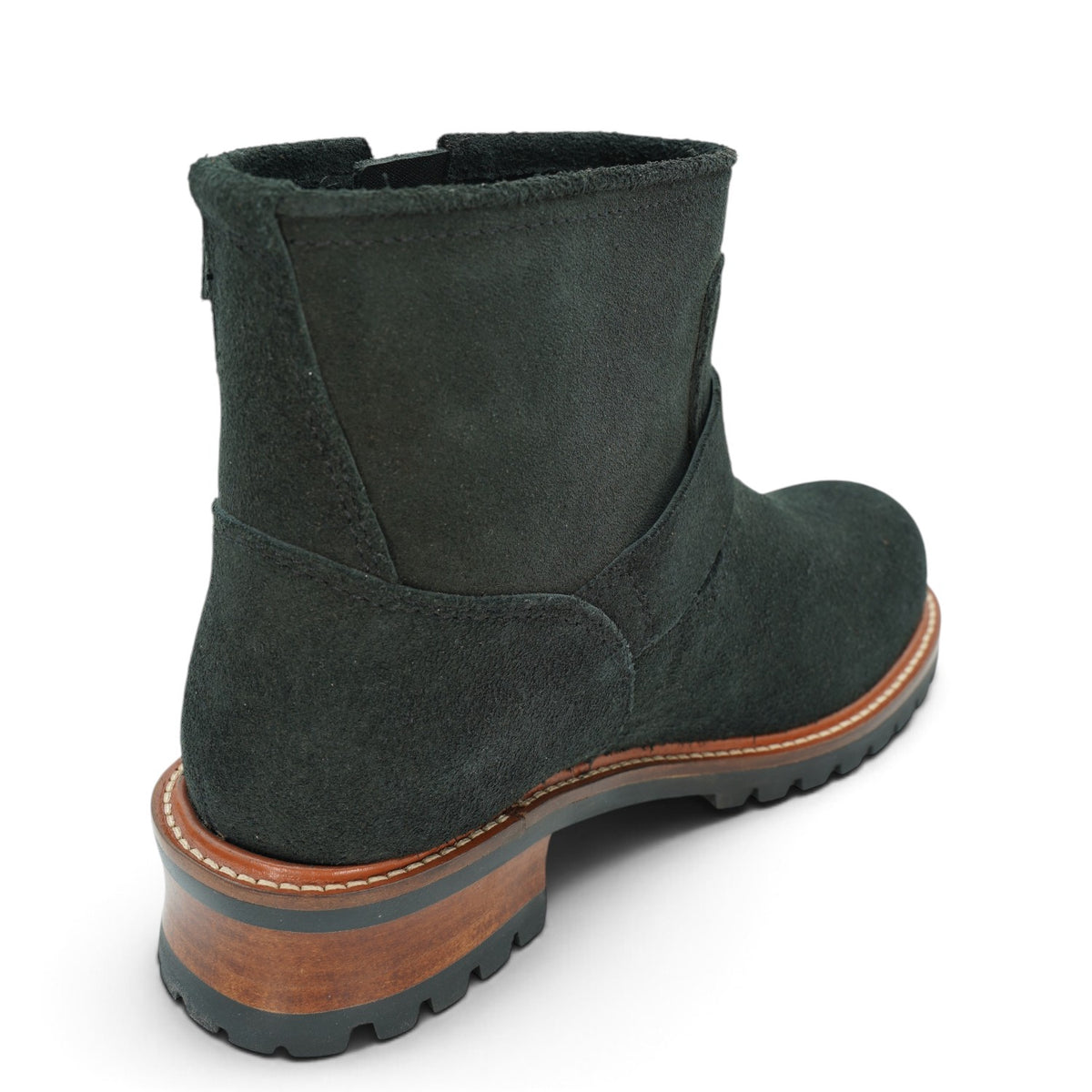Short Engineer Boots / Black (Suede)（エンジニアショートブーツ）S28002